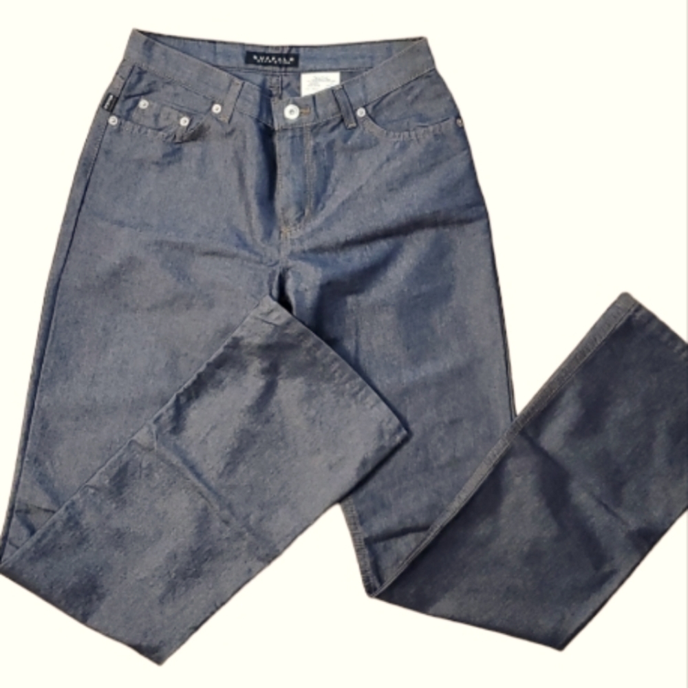 Buffalo David Bitton Hueston‎ Womans Irridescent Blue Jeans Size 29